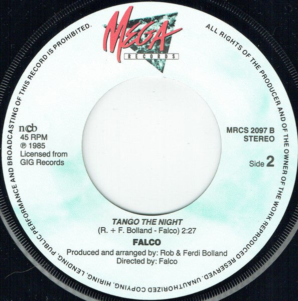 Falco : Vienna Calling (The Wait For The Extended Mix) (7")