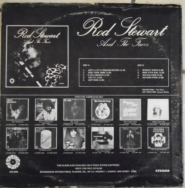 Rod Stewart And The Faces (3) : Rod Stewart And The Faces (LP, Comp)
