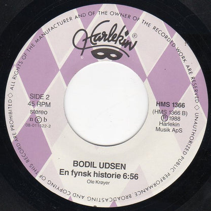 Bodil Udsen : Poesiens Blå Blomst / En Fynsk Historie (7")