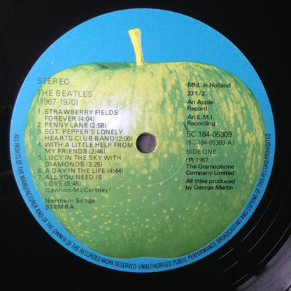 The Beatles : 1967-1970 (2xLP, Comp, RE)