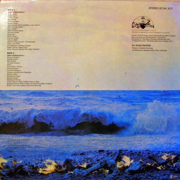 Mike Oldfield : Tubular Bells (LP, Album, RE)