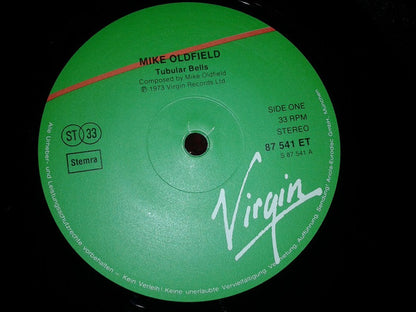 Mike Oldfield : Tubular Bells (LP, Album, RE)