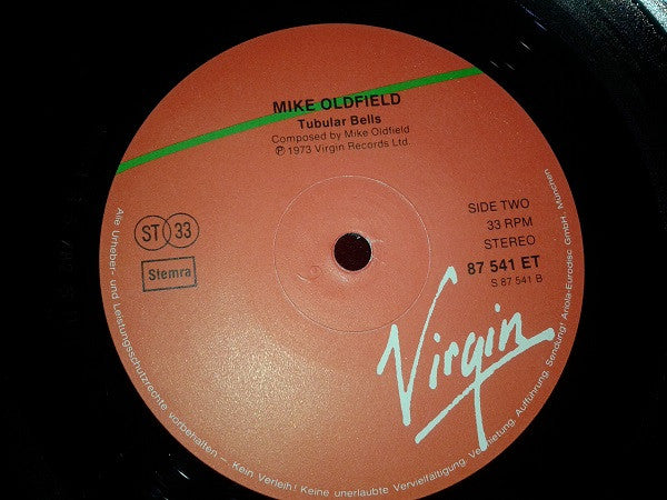 Mike Oldfield : Tubular Bells (LP, Album, RE)
