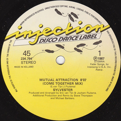 Sylvester : Mutual Attraction (Come Together Mix) (12")