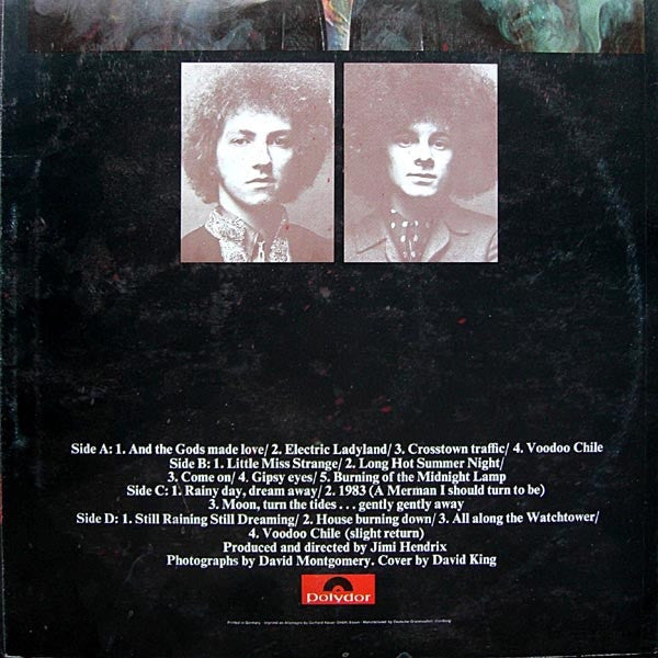 The Jimi Hendrix Experience : Electric Ladyland (2xLP, Album, Gat)