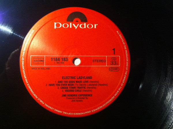 The Jimi Hendrix Experience : Electric Ladyland (2xLP, Album, Gat)