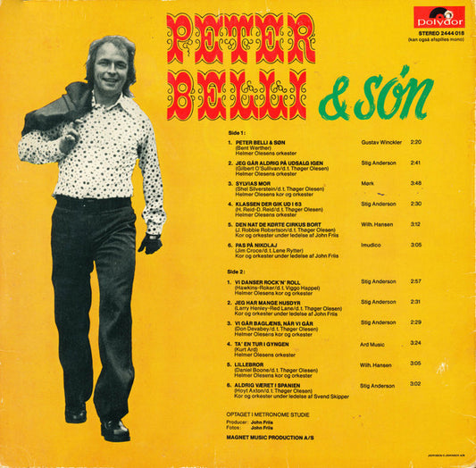 Peter Belli : Peter Belli & Søn (LP, Album)