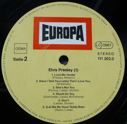 Elvis Presley : Elvis Presley (1) (LP, Comp)