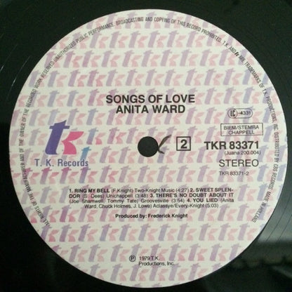 Anita Ward : Songs Of Love (LP, Album)