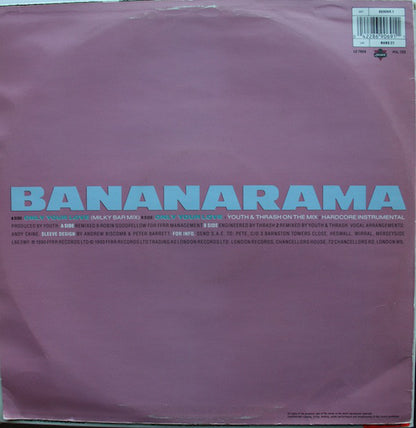 Bananarama : Only Your Love (12", Single)