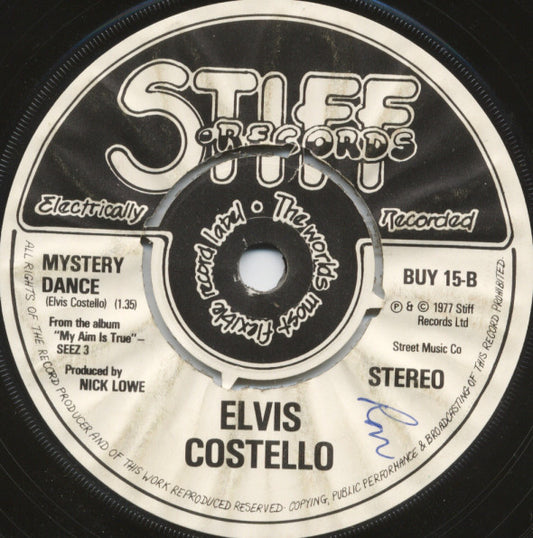Elvis Costello : Red Shoes (7", Single)
