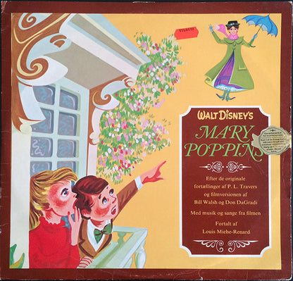 Various : Walt Disney's Mary Poppins (LP, Album, Mono)