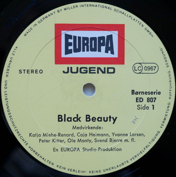 Various : Black Beauty (LP)
