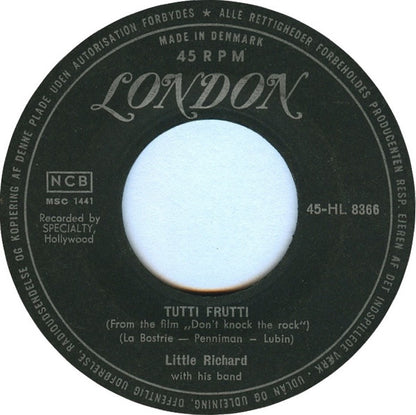 Little Richard And His Band : Tutti Frutti / Long Tall Sally (7", Single)
