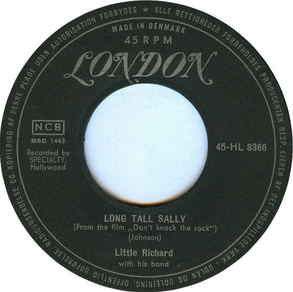 Little Richard And His Band : Tutti Frutti / Long Tall Sally (7", Single)
