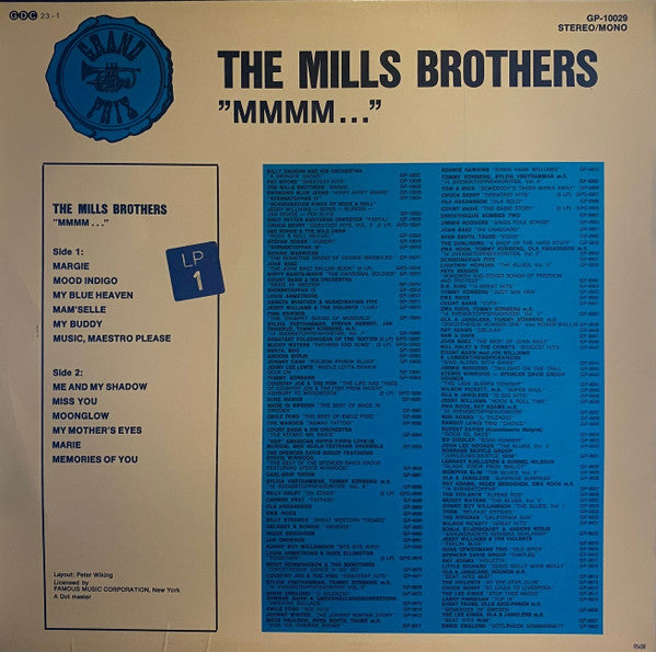 The Mills Brothers : MMMM... (LP, Album)
