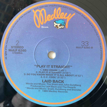 Laid Back : Play It Straight (LP, Album)