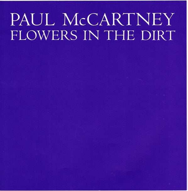Paul McCartney : Flowers In The Dirt (LP, Album)