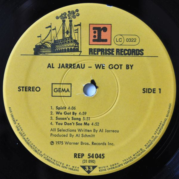 Al Jarreau : We Got By (LP, Album, RP)