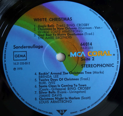 Various : White Christmas (LP, Comp, Club)