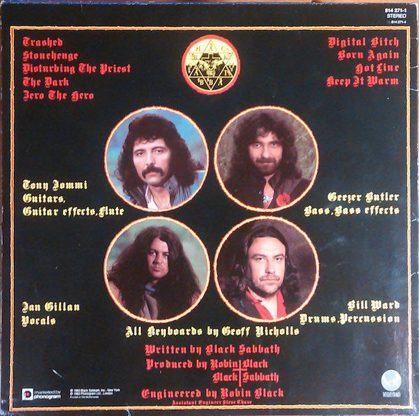 Black Sabbath : Born Again (LP, Album)