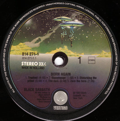 Black Sabbath : Born Again (LP, Album)