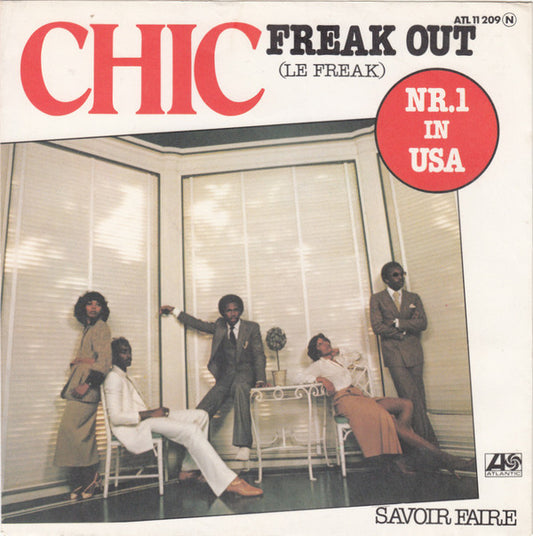 Chic : Freak Out (Le Freak) (7", Single, R/S)