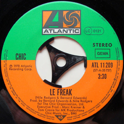 Chic : Freak Out (Le Freak) (7", Single, R/S)