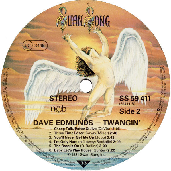 Dave Edmunds : Twangin... (LP, Album)