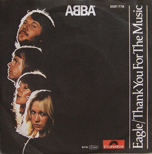 ABBA : Eagle / Thank You For The Music (7", Single)