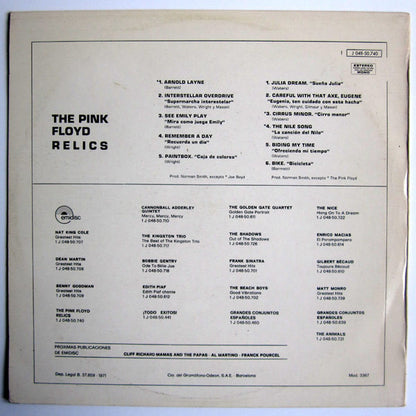 Pink Floyd : Relics (LP, Comp)