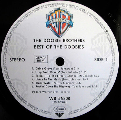 The Doobie Brothers : Best Of The Doobies (LP, Comp, RE)
