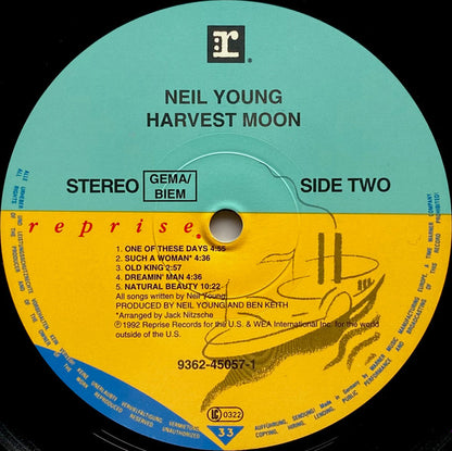 Neil Young : Harvest Moon (LP, Album)