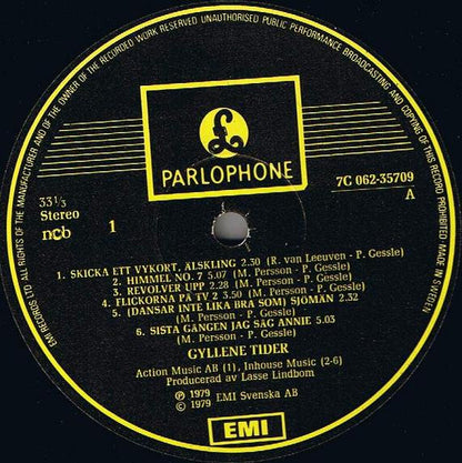 Gyllene Tider : Gyllene Tider (LP, Album, Die)