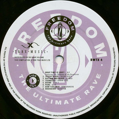Various : Freedom Two - The Ultimate Rave (2xLP, Comp)