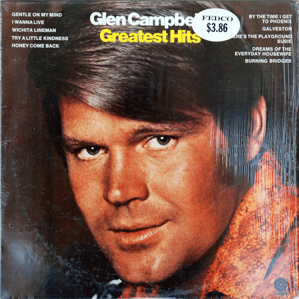Glen Campbell : Glen Campbell's Greatest Hits (LP, Comp, Jac)