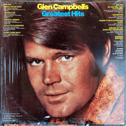 Glen Campbell : Glen Campbell's Greatest Hits (LP, Comp, Jac)