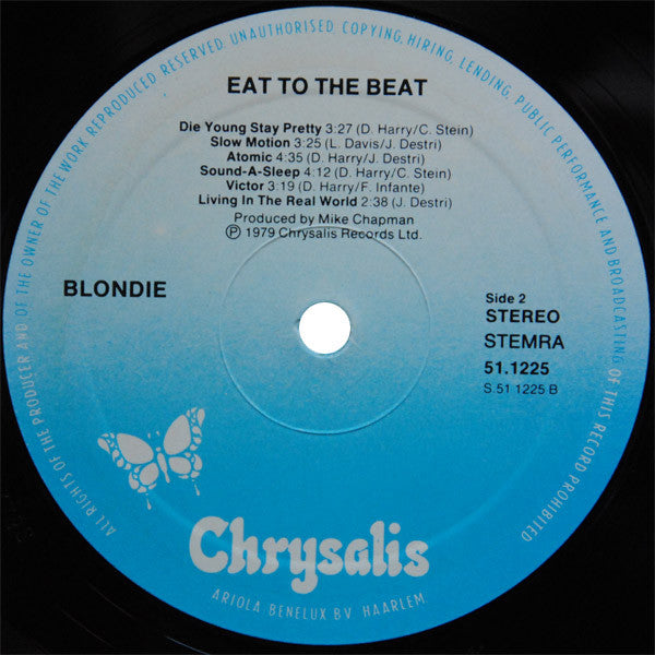 Blondie : Eat To The Beat (LP, Album)