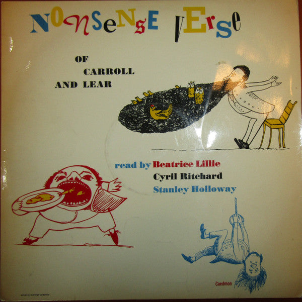 Beatrice Lillie, Cyril Ritchard, Stanley Holloway : Nonsense Verse Of Carroll And Lear (LP, Mono)