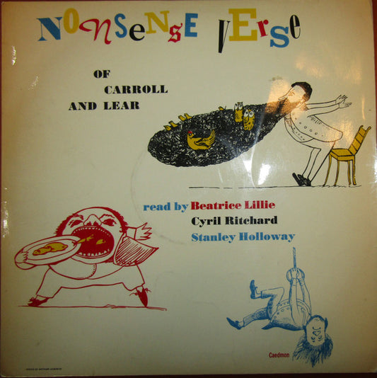 Beatrice Lillie, Cyril Ritchard, Stanley Holloway : Nonsense Verse Of Carroll And Lear (LP, Mono)