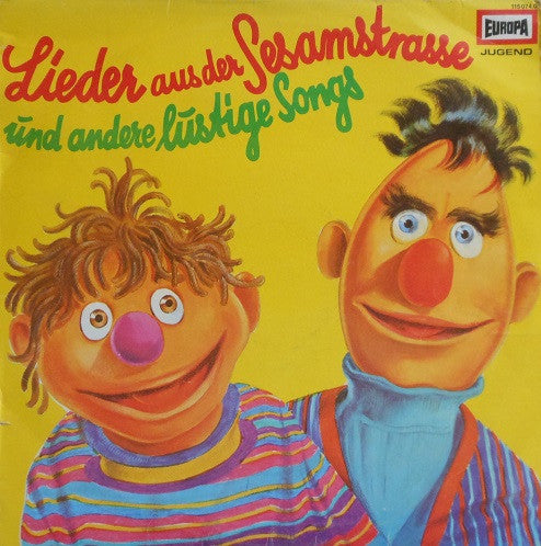 Various : Lieder Aus Der Sesamstrasse Und Andere Lustige Songs (LP, RE)