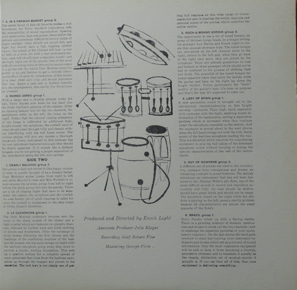 Terry Snyder And The All Stars : Persuasive Percussion Volume 2 (LP, Album, Gat)