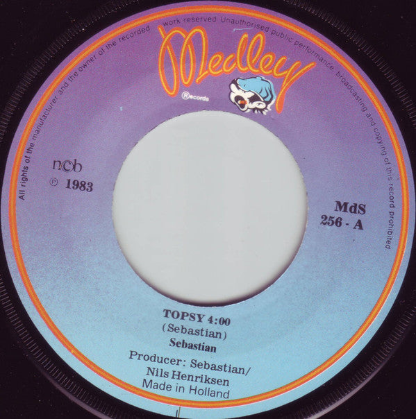 Sebastian (5) : Topsy (7", Single)