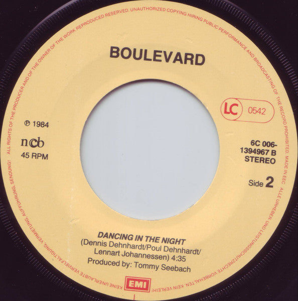 Boulevard (3) : Liverpool (7", Single)
