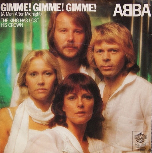 ABBA : Gimme! Gimme! Gimme! (A Man After Midnight) (7", Single)
