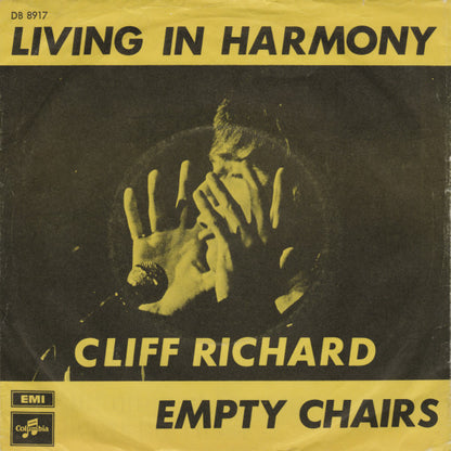 Cliff Richard : Living In Harmony / Empty Stairs (7", Single)