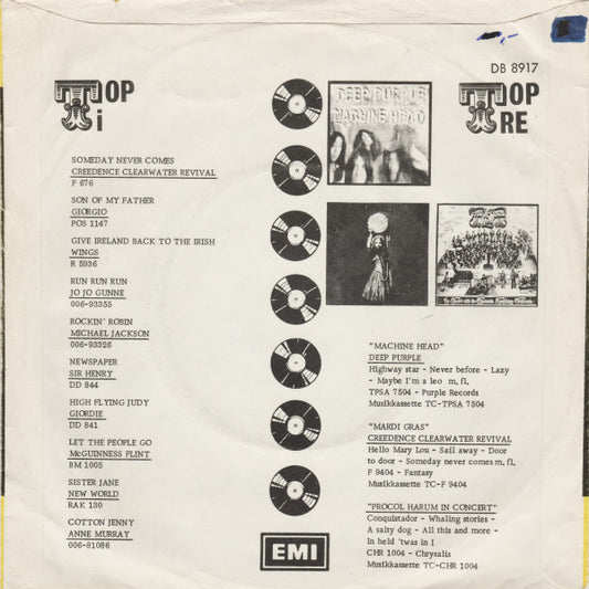Cliff Richard : Living In Harmony / Empty Stairs (7", Single)