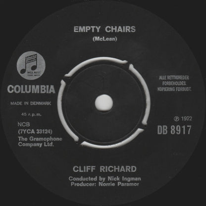 Cliff Richard : Living In Harmony / Empty Stairs (7", Single)