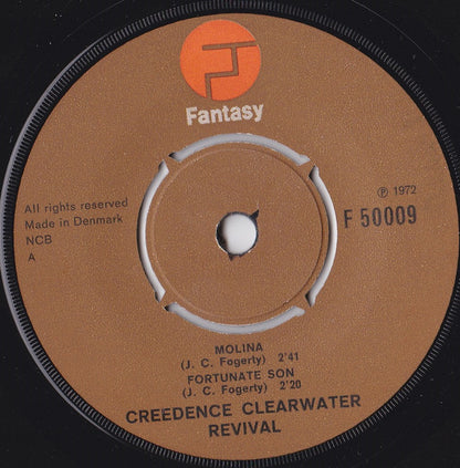 Creedence Clearwater Revival : Molina  (7", Single, Lig)