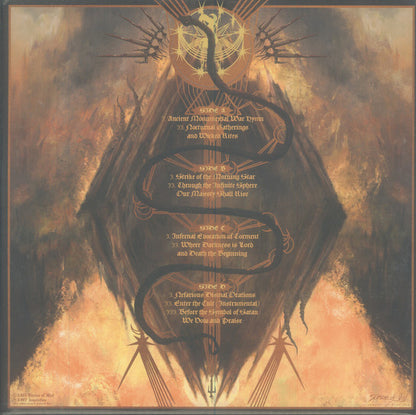 Inquisition : Nefarious Dismal Orations (2x12", Album, Ltd, RE, RM)